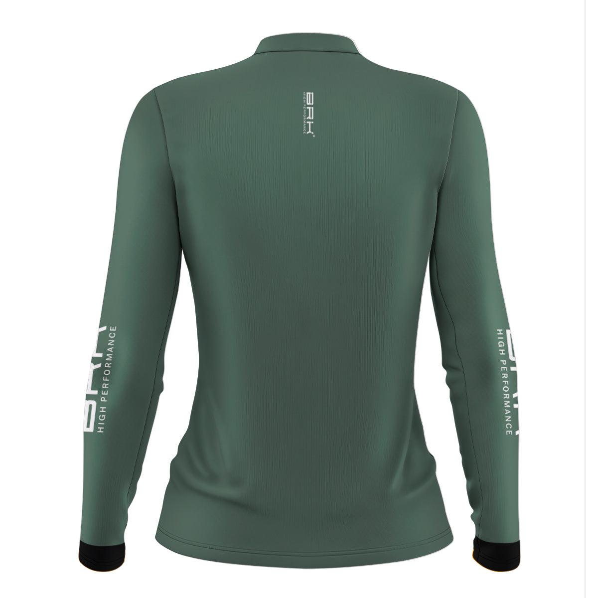 Camisa de Pesca Feminina Brk Básica Verde Selva com Proteção Solar UV50+ - Brk Fishing