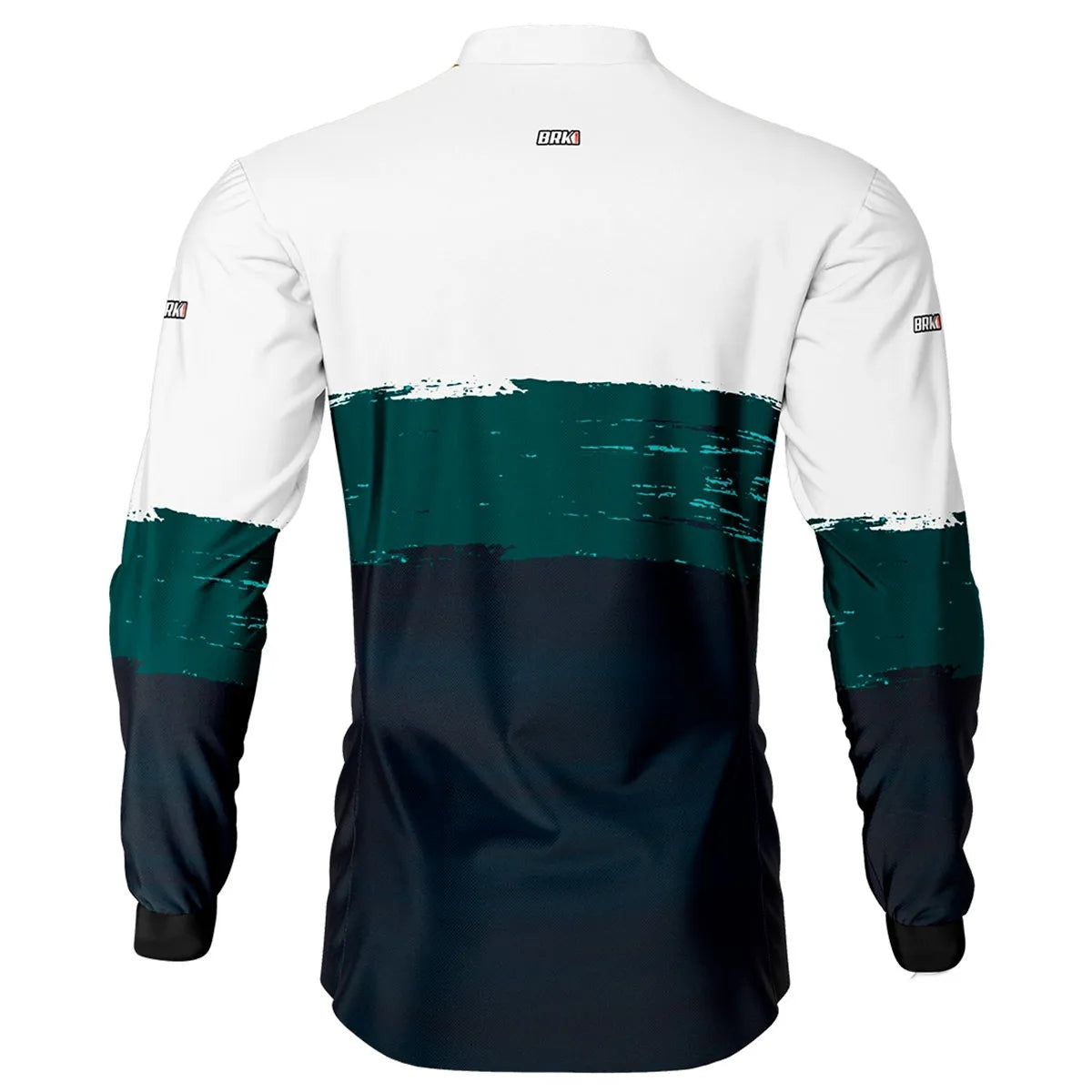 Camisa de Pesca Brk Grounge White com UV50+ - Brk Fishing