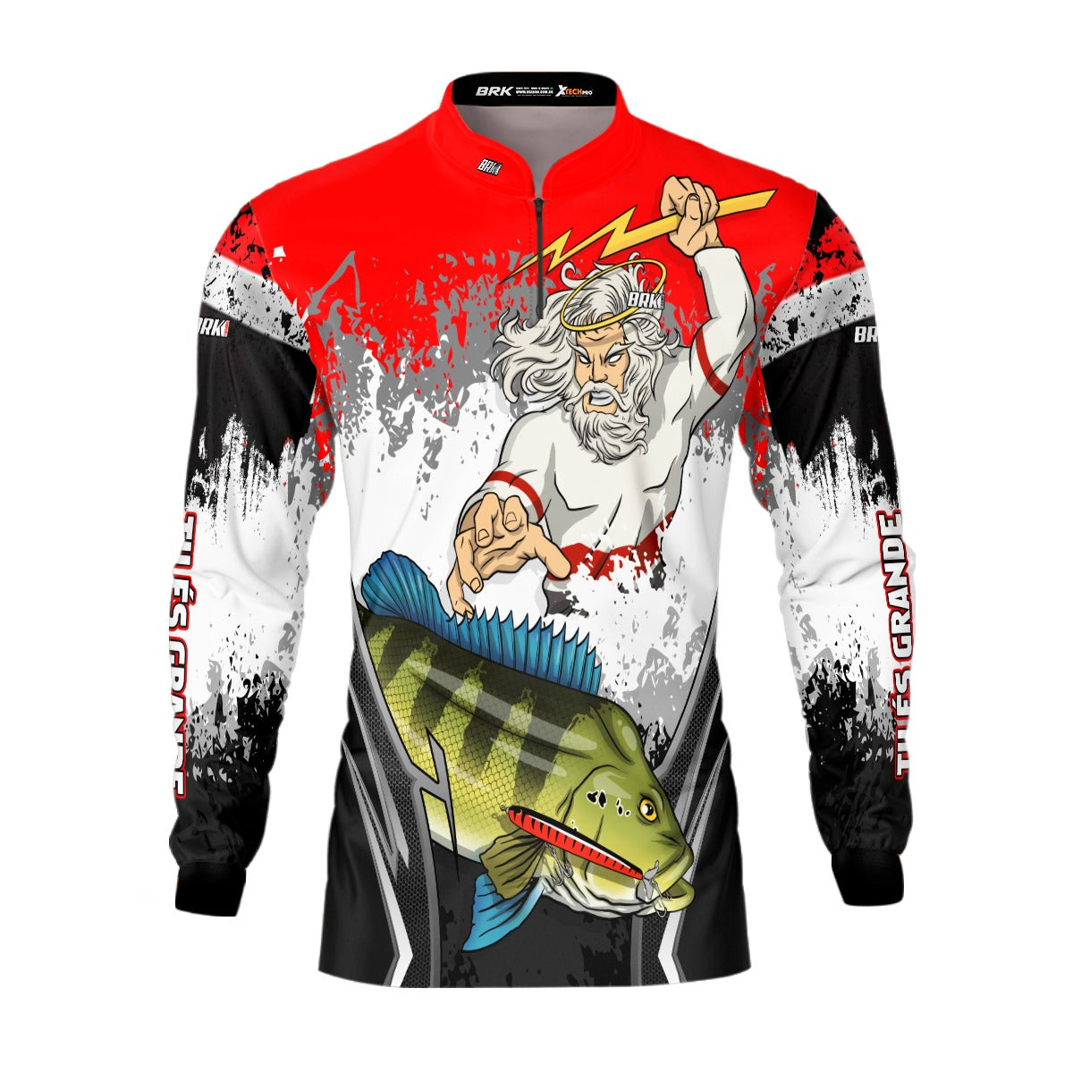 Camisa de Pesca Brk Tucunaré Futebol 55 com UV50+ - Brk Fishing