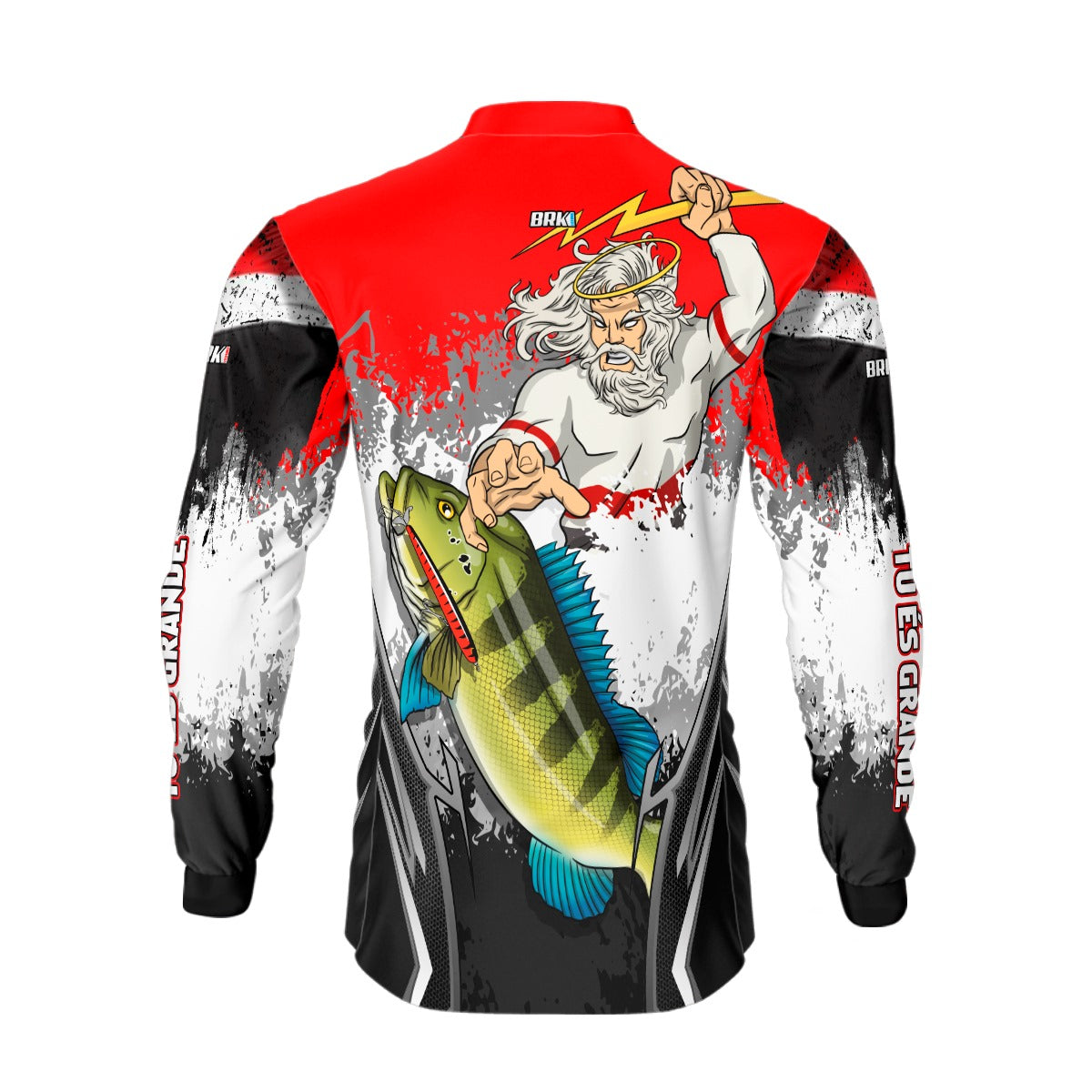 Camisa de Pesca Brk Tucunaré Futebol 55 com UV50+ - Brk Fishing
