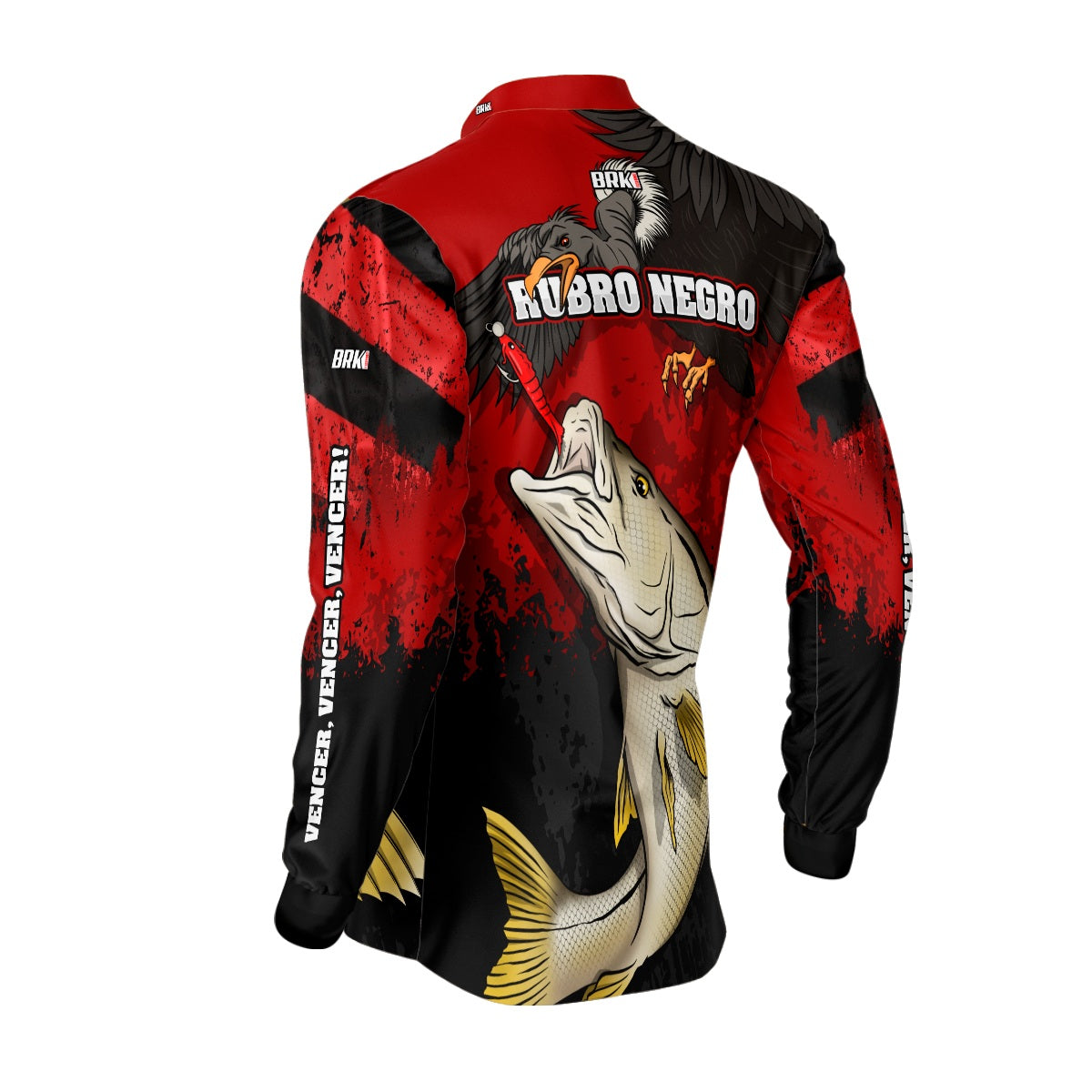 Camisa de Pesca Brk Robalo Futebol 48 com UV50+ - Brk Fishing