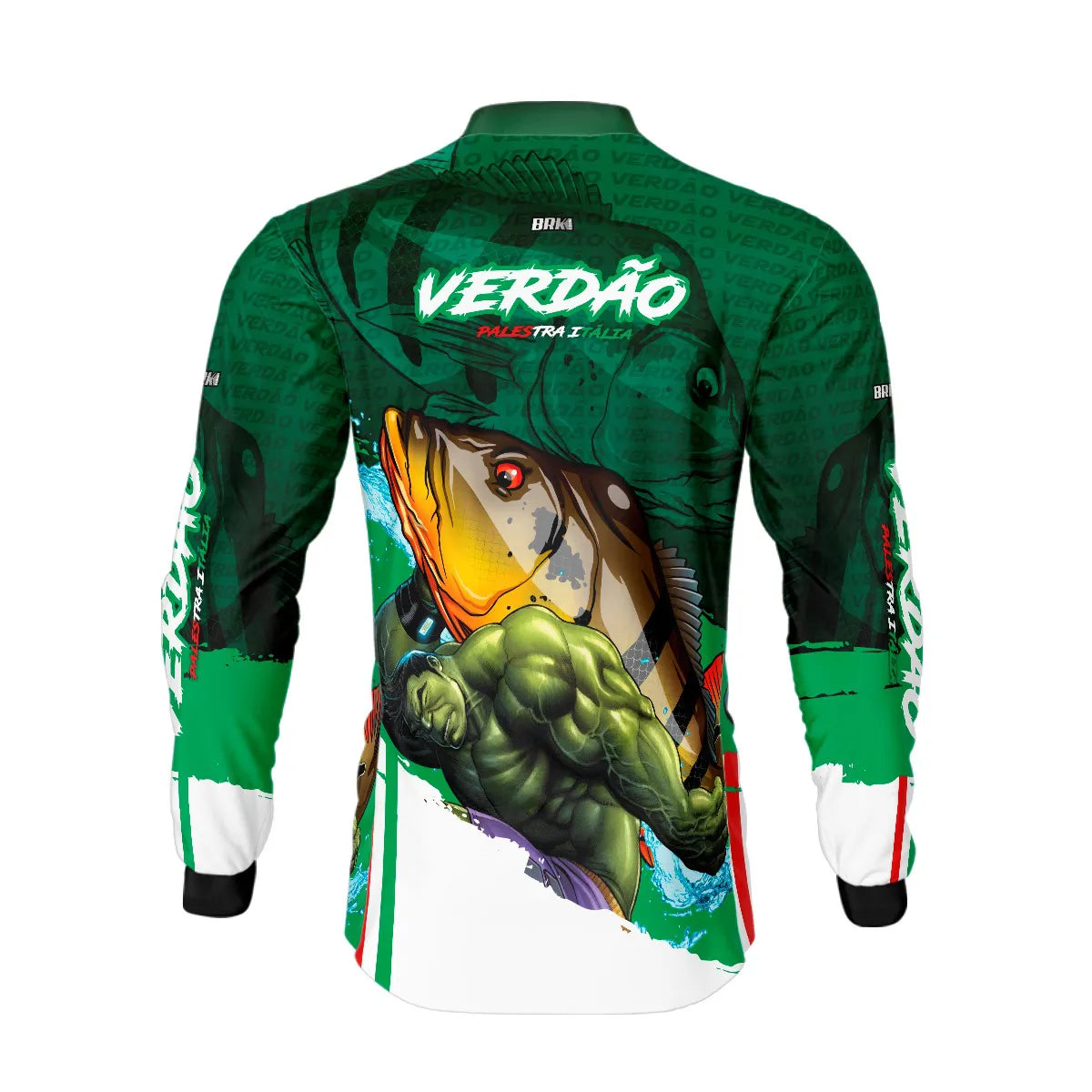 Camisa de Pesca Brk Tucunaré Açu Futebol 79 com UV50+ - Brk Fishing