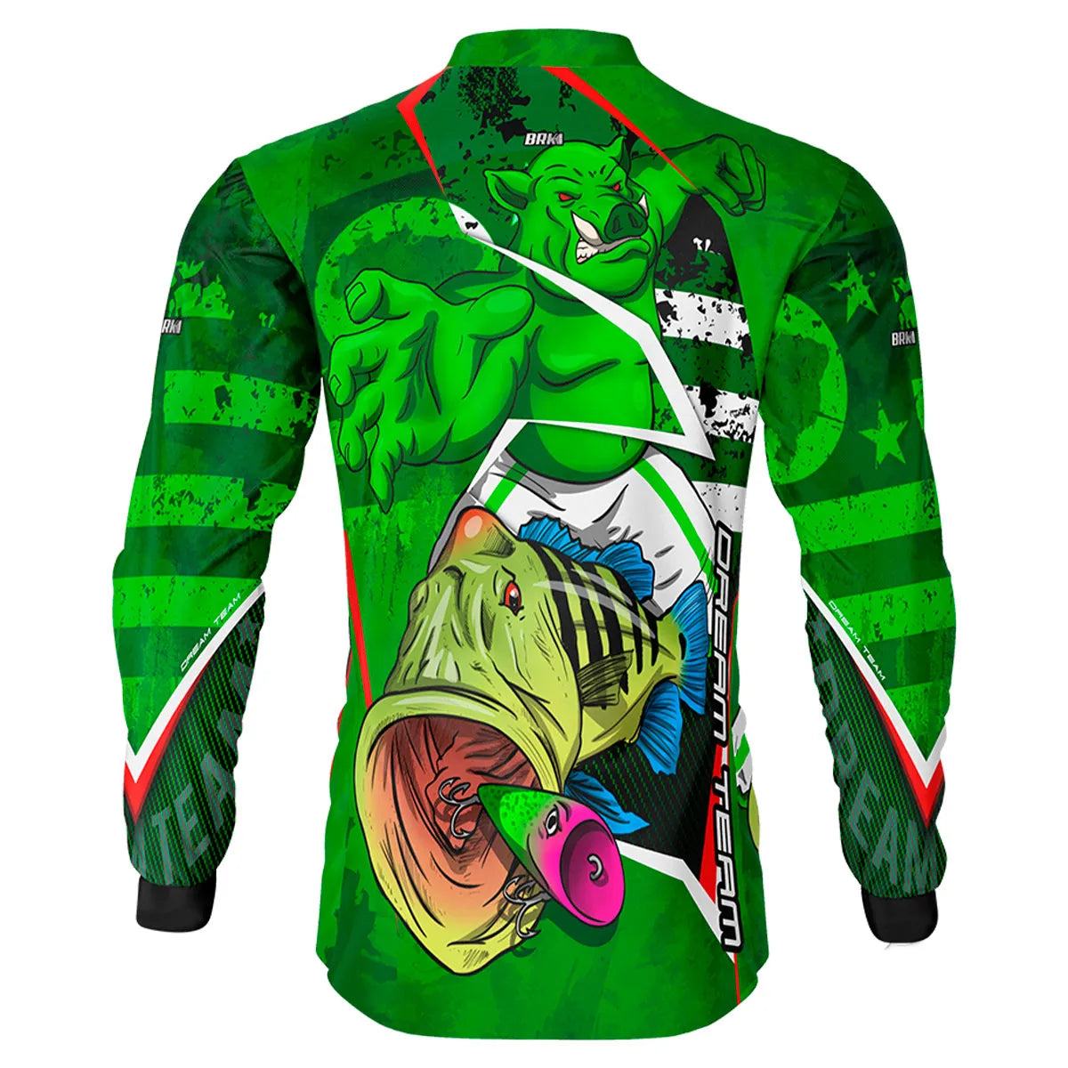 Camisa de Pesca Brk Tucunaré Futebol 70 com UV50+ - Brk Fishing