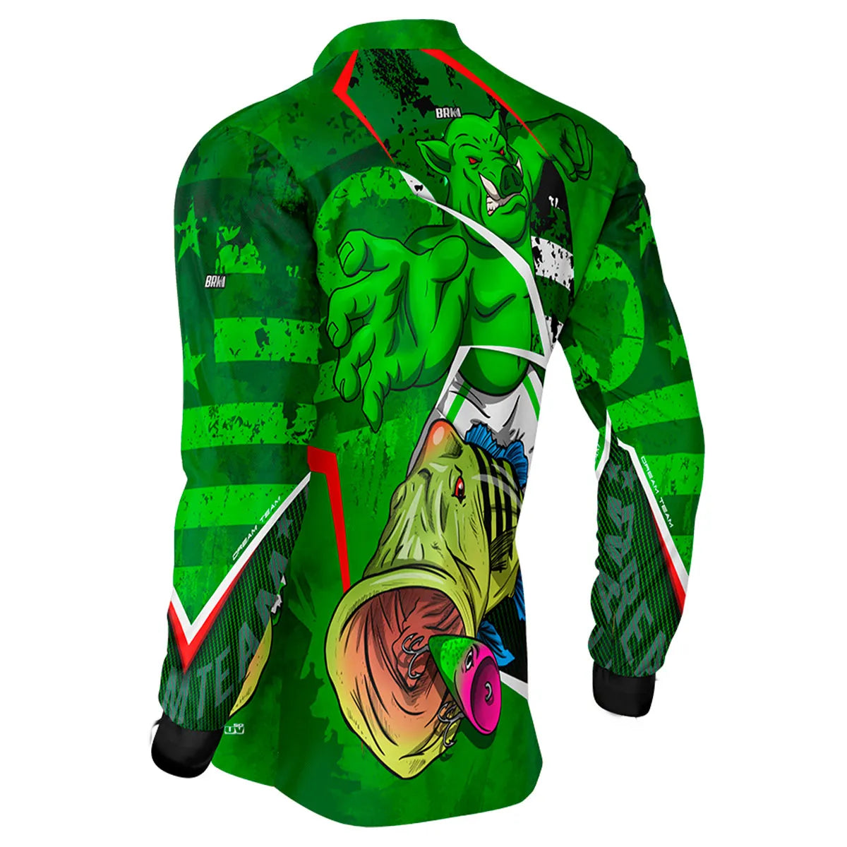 Camisa de Pesca Brk Tucunaré Futebol 70 com UV50+ - Brk Fishing