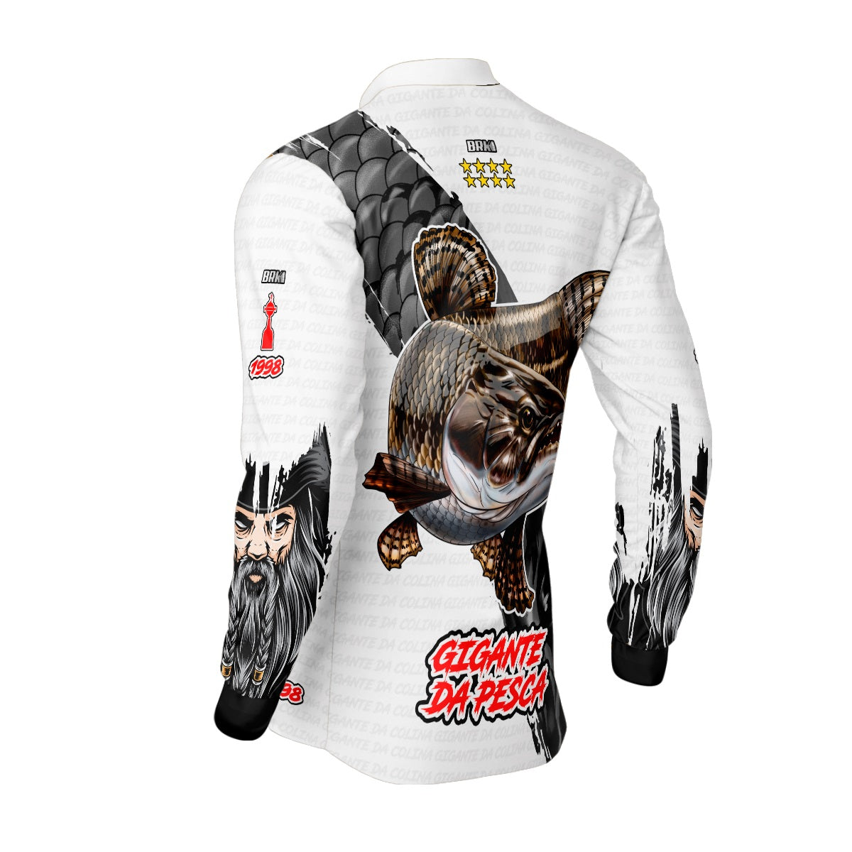 Camisa de Pesca Brk Traíra Futebol 89 com UV50+ - Brk Fishing