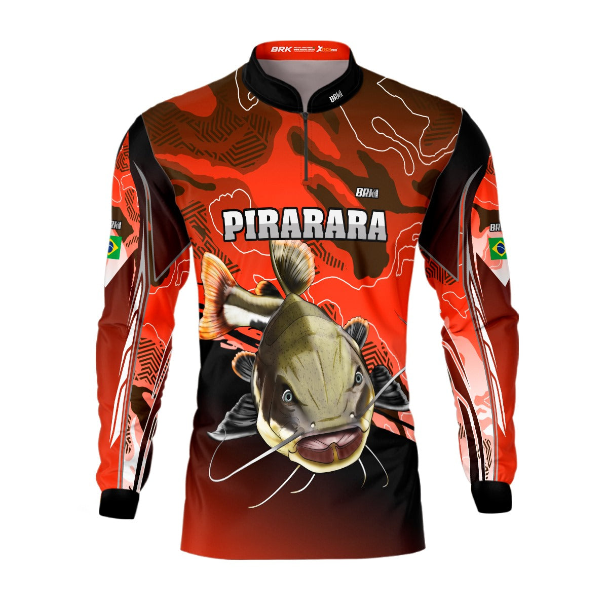 Camisa de Pesca Brk Pirarara Waves com Proteção UV50+ - Brk Fishing