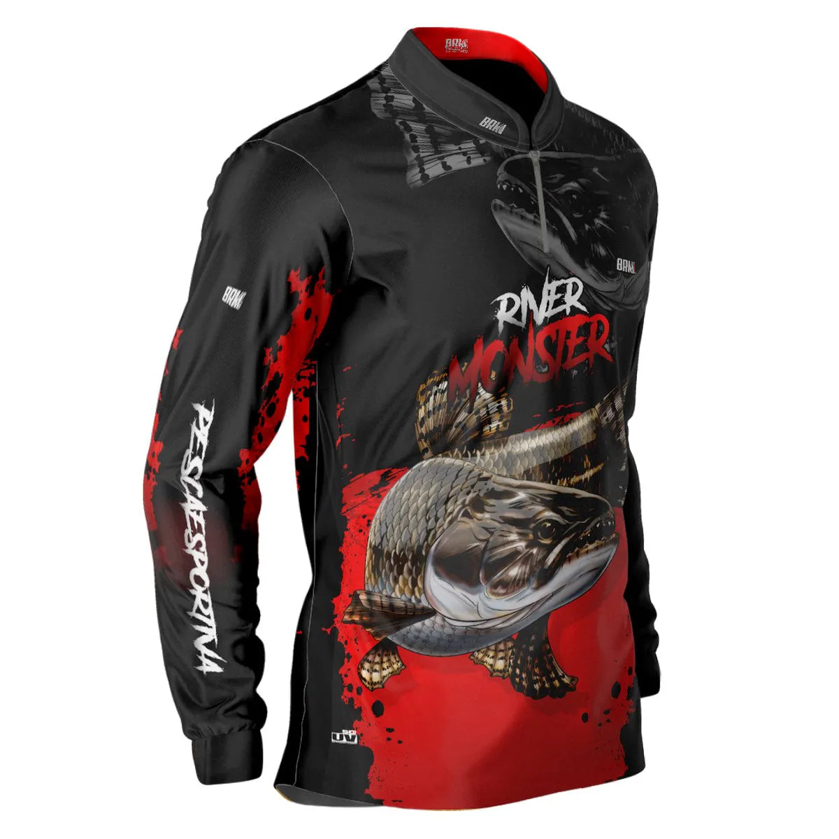 Camisa de Pesca Brk Traíra Monster com Proteção UV50+ - Brk Fishing