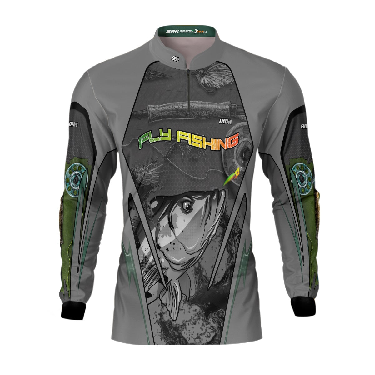 Camisa de Pesca Brk Tucunaré Fly Fishing com Proteção UV50+ - Brk Fishing