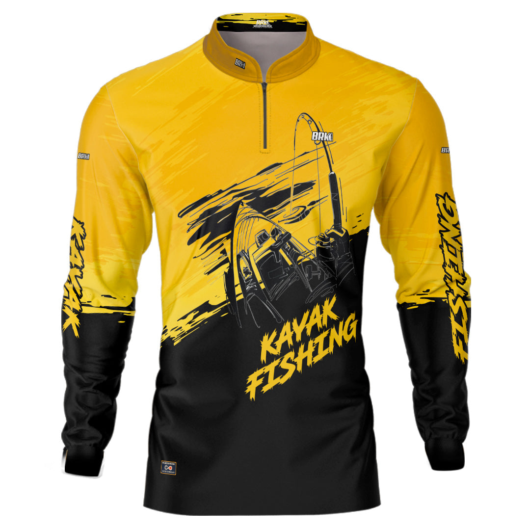 Camisa de Pesca Brk Kayak Fishing com proteção UV50+ - Brk Fishing