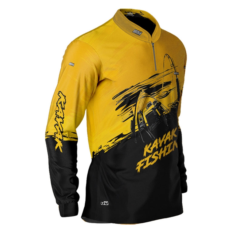 Camisa de Pesca Brk Kayak Fishing com proteção UV50+ - Brk Fishing