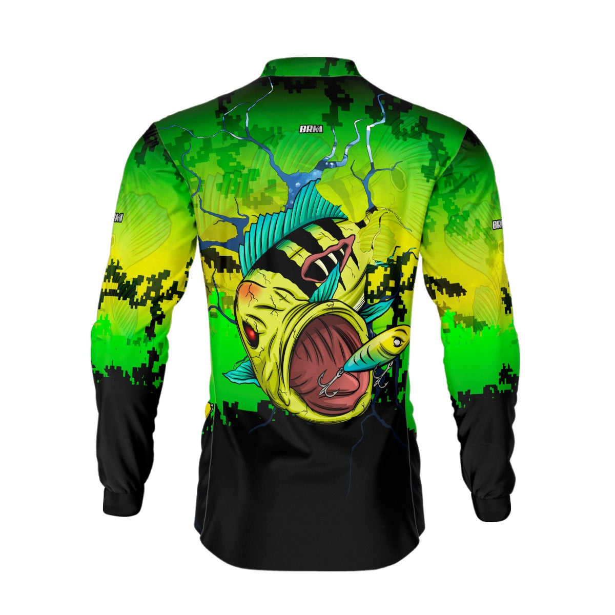 Camisa de Pesca Brk Tucuna Monstro 3D com Proteção UV50+ - Brk Fishing