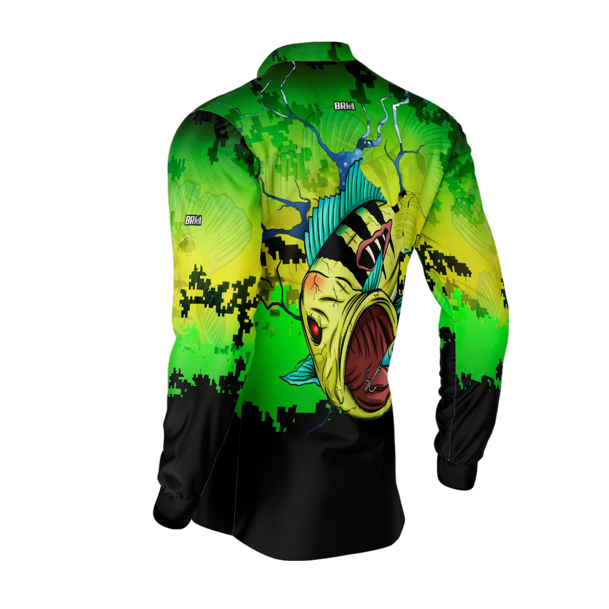 Camisa de Pesca Brk Tucuna Monstro 3D com Proteção UV50+ - Brk Fishing