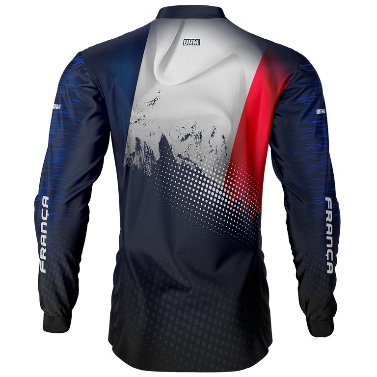 Camisa de Pesca França Brk com Proteção Solar UV50+ - Brk Fishing