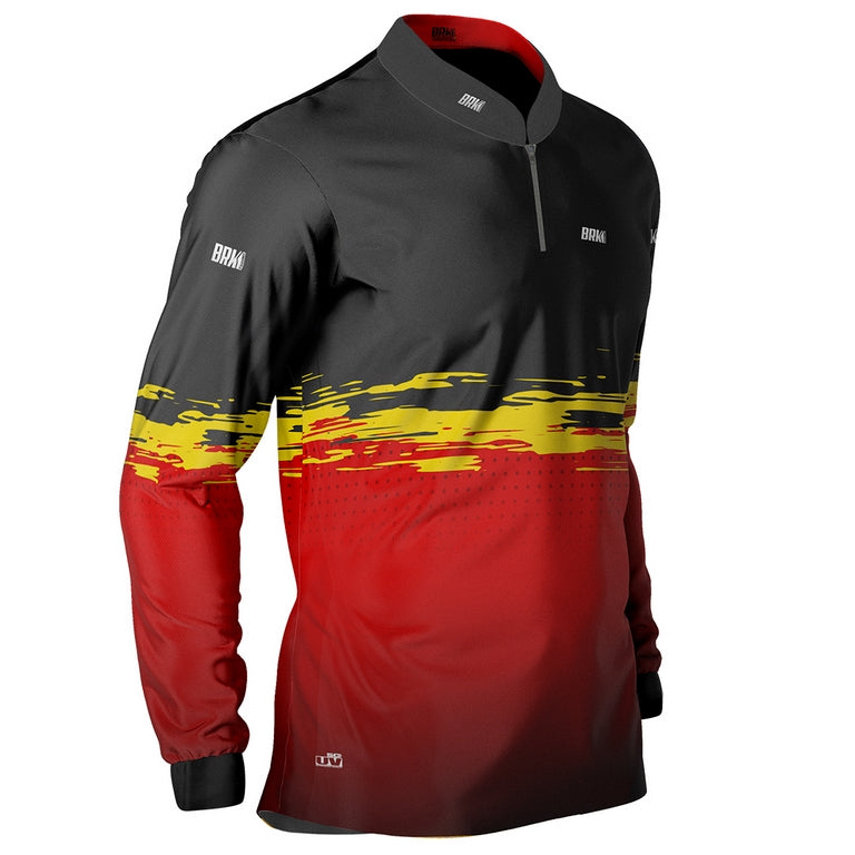 Camisa de Pesca Masculina Brk RedLine com UV50+ - Brk Fishing