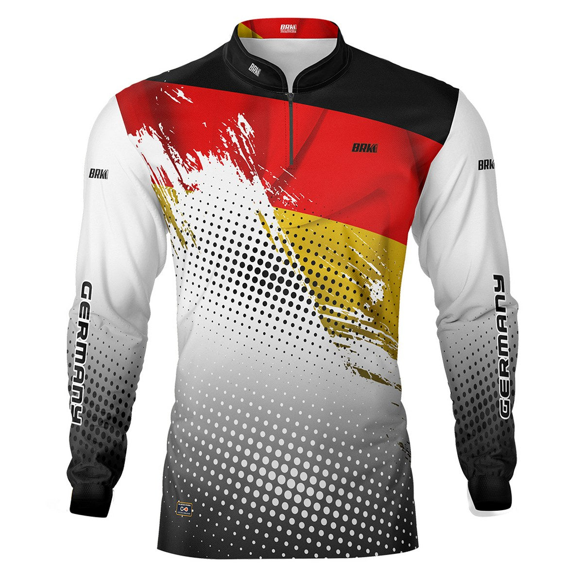 Camisa de Pesca Masculina Brk Alemanha com Proteção Solar UV50+ - Brk Fishing