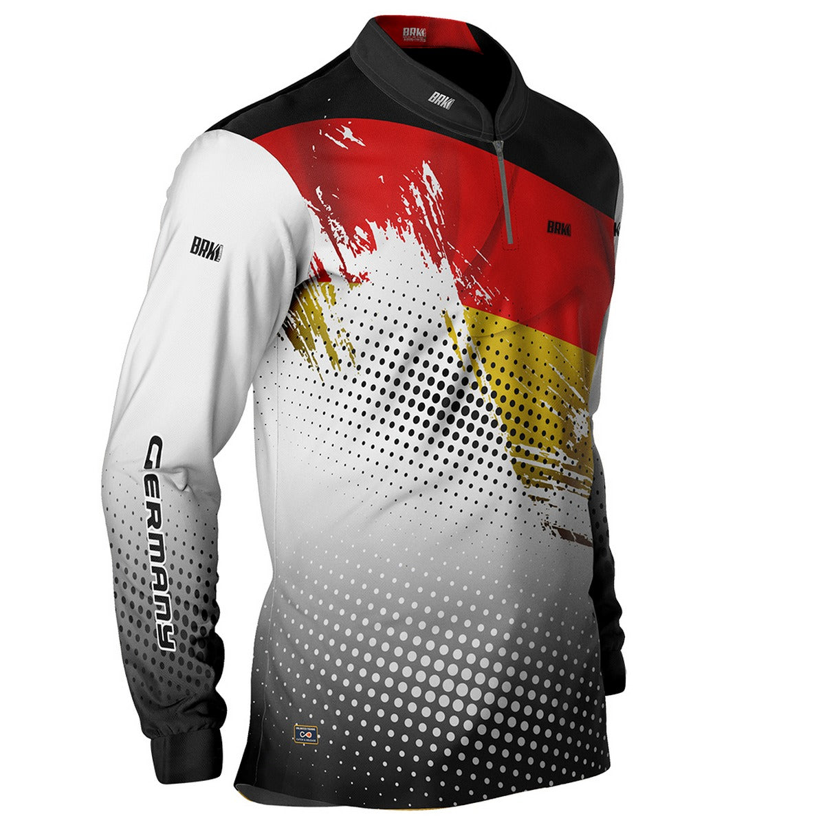 Camisa de Pesca Masculina Brk Alemanha com Proteção Solar UV50+ - Brk Fishing