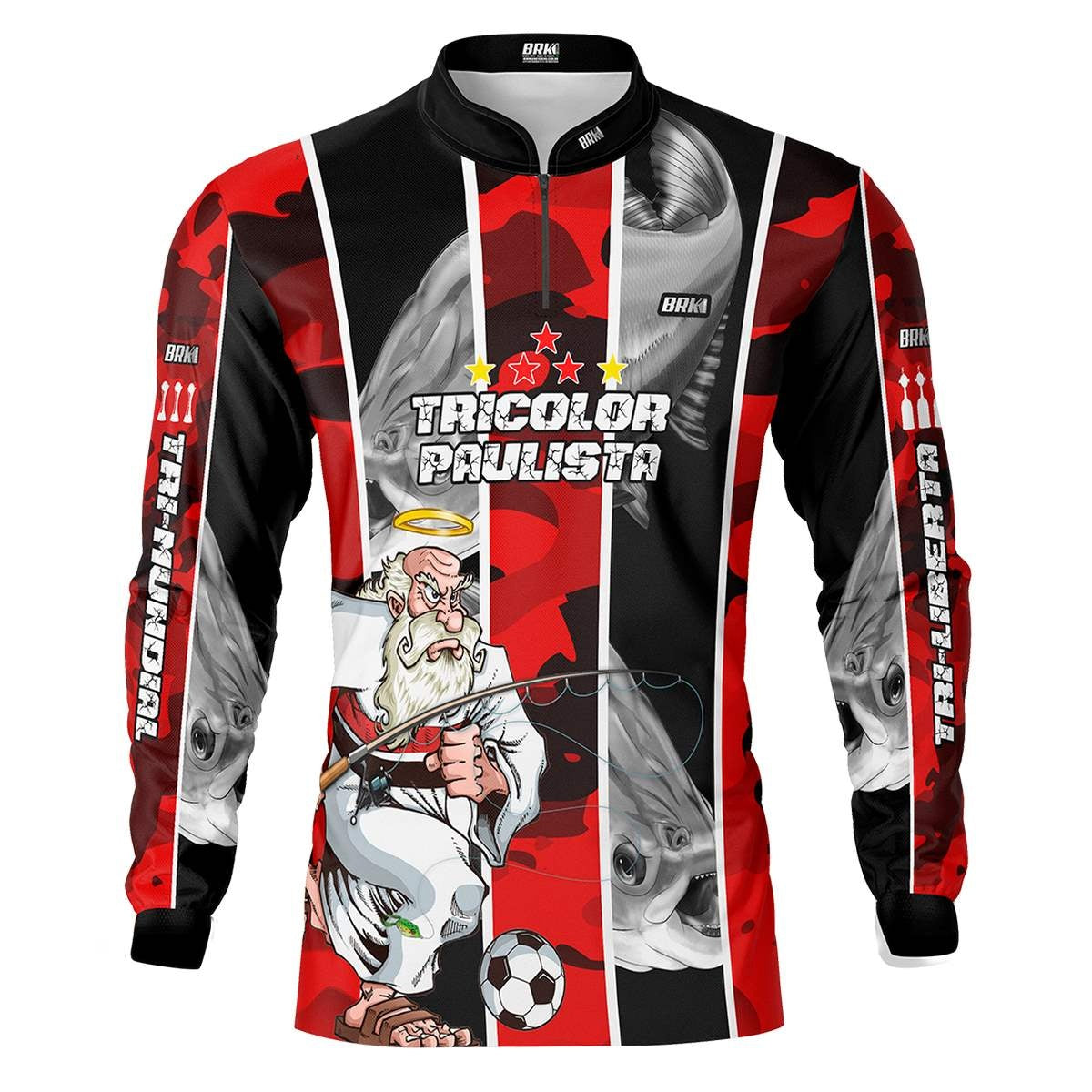 Camisa de Pesca Brk Tambaqui Futebol 94 com Proteção Solar UV50+ - Brk Fishing