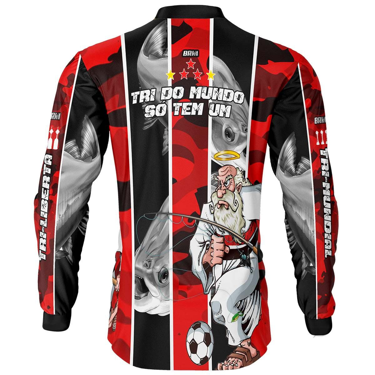 Camisa de Pesca Brk Tambaqui Futebol 94 com Proteção Solar UV50+ - Brk Fishing