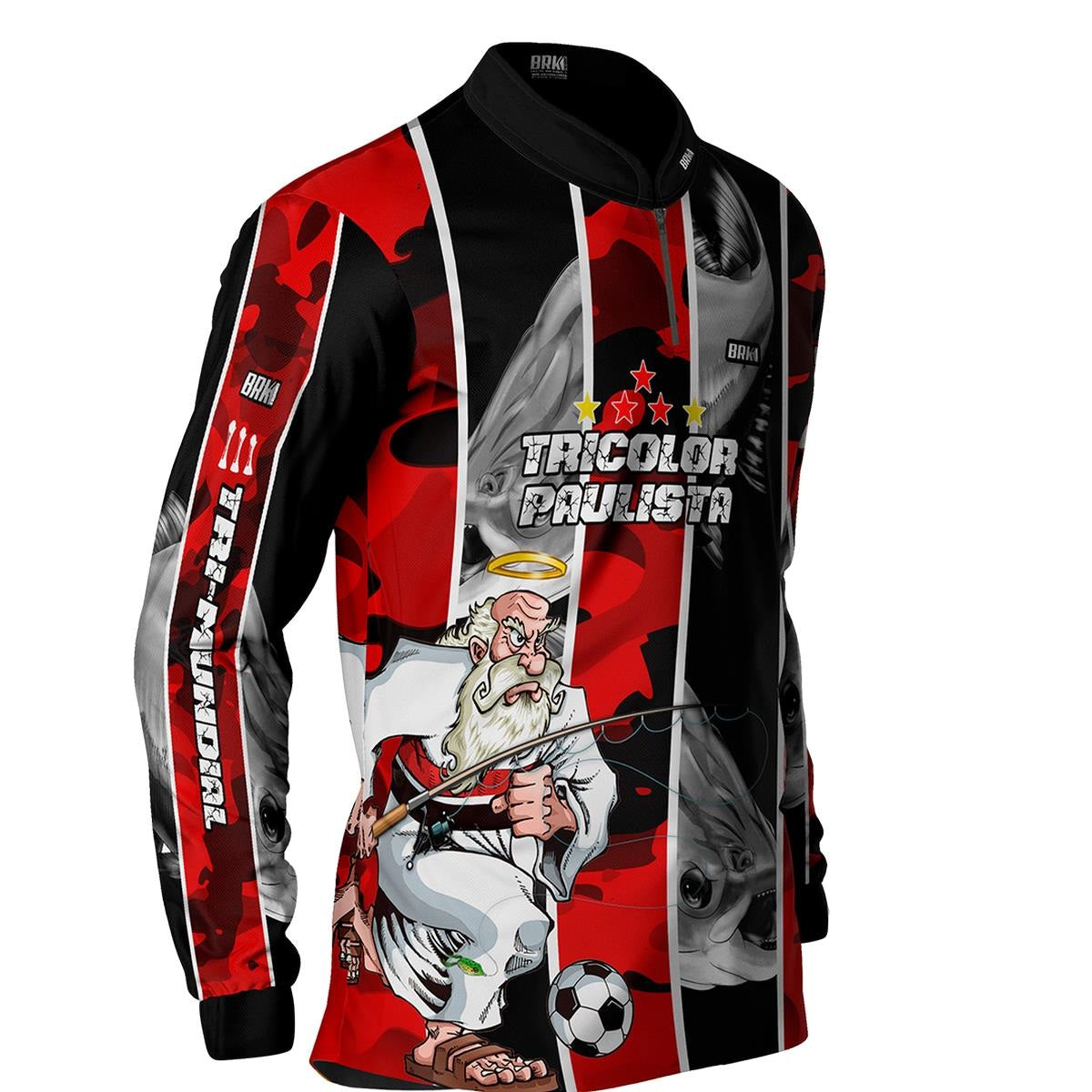 Camisa de Pesca Brk Tambaqui Futebol 94 com Proteção Solar UV50+ - Brk Fishing