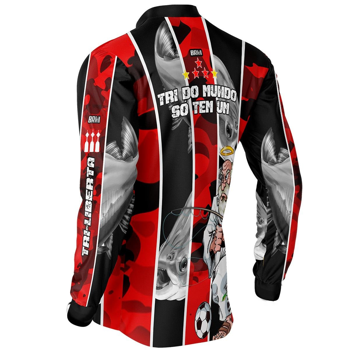 Camisa de Pesca Brk Tambaqui Futebol 94 com Proteção Solar UV50+ - Brk Fishing