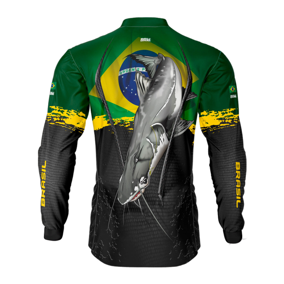 Camisa Brk Piraíba Brasil Proteção Solar UV50+ - Brk Fishing