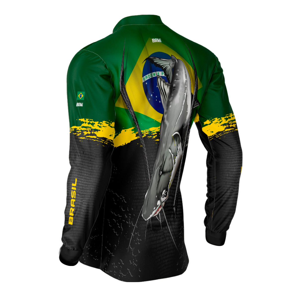 Camisa Brk Piraíba Brasil Proteção Solar UV50+ - Brk Fishing
