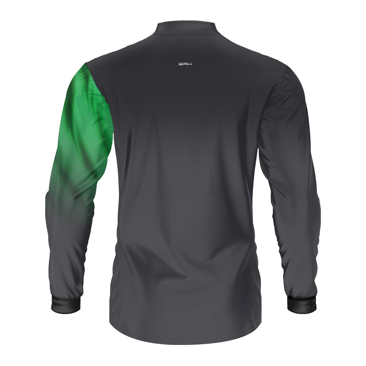 Camisa de Pesca Brk Cinza Bandeira do Brasil Garateia com Proteção UV50+