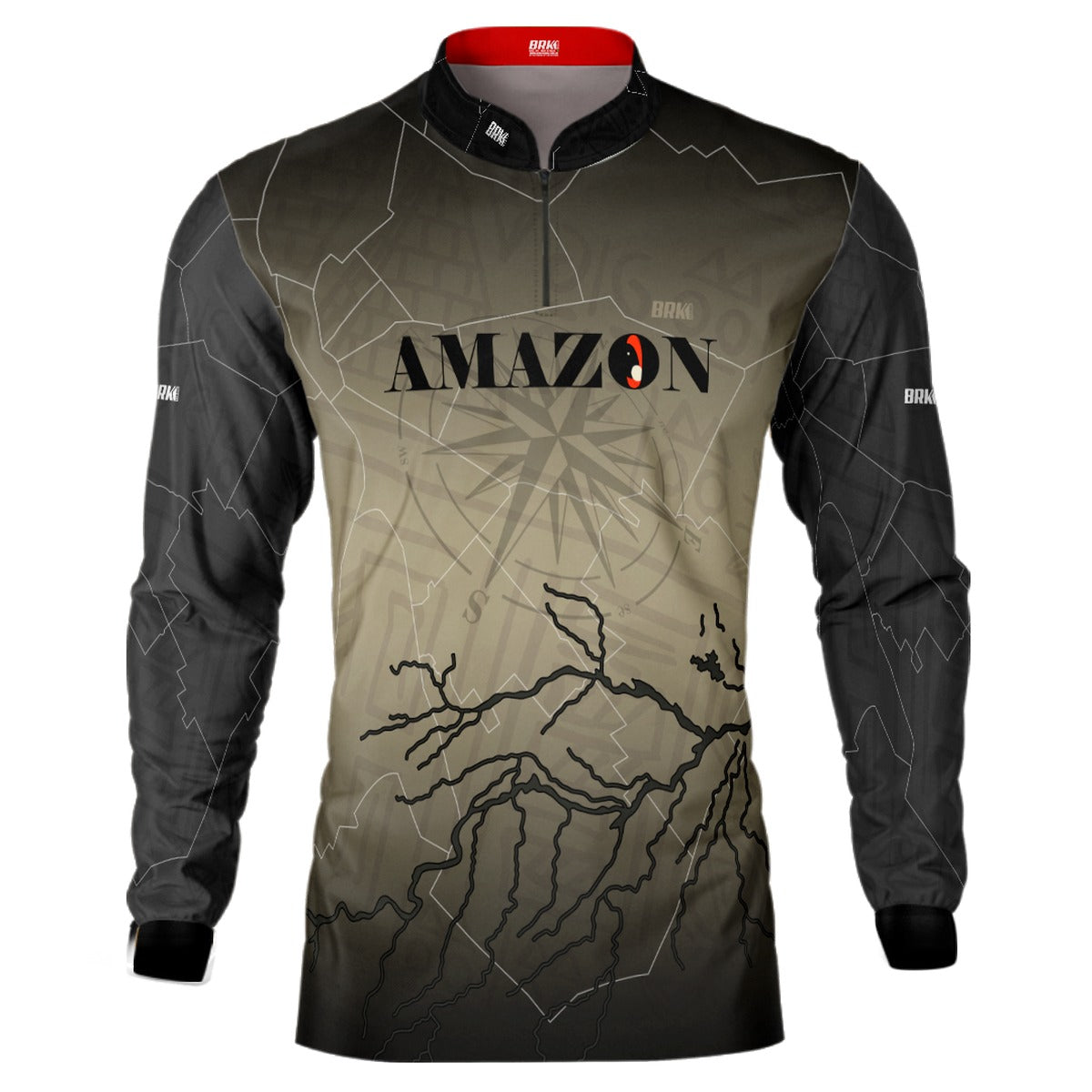 Camisa de Pesca Brk Amazon Cidade Perdida com Proteção Solar UV50+ - Brk Fishing