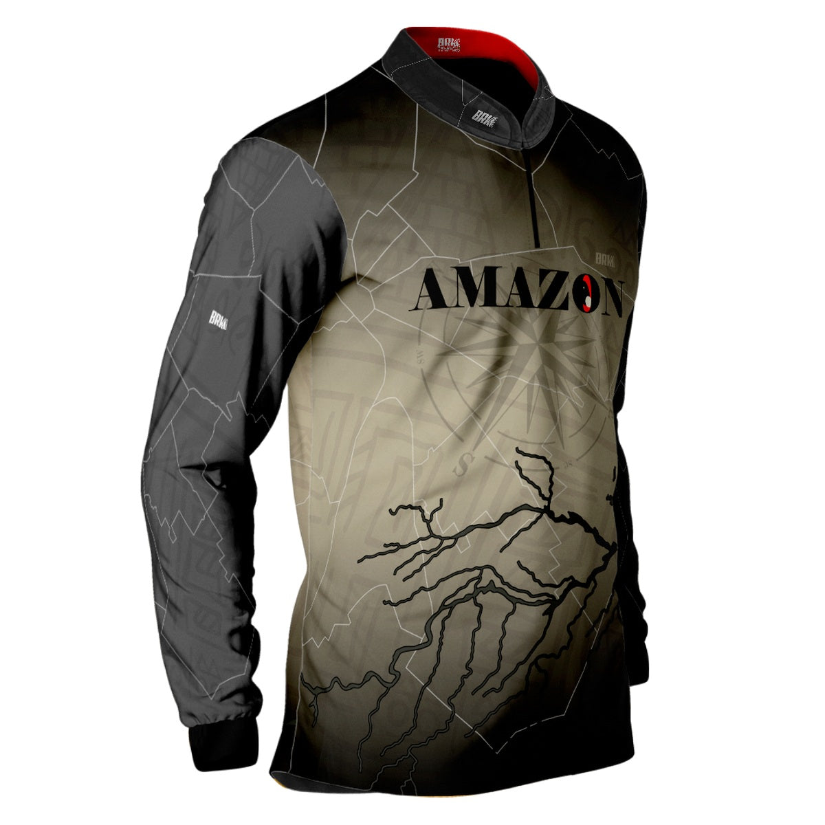Camisa de Pesca Brk Amazon Cidade Perdida com Proteção Solar UV50+ - Brk Fishing