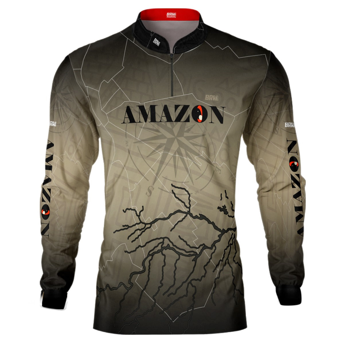 Camisa de Pesca Brk Amazon Cidade Perdida 02 com Proteção Solar UV50+ - Brk Fishing