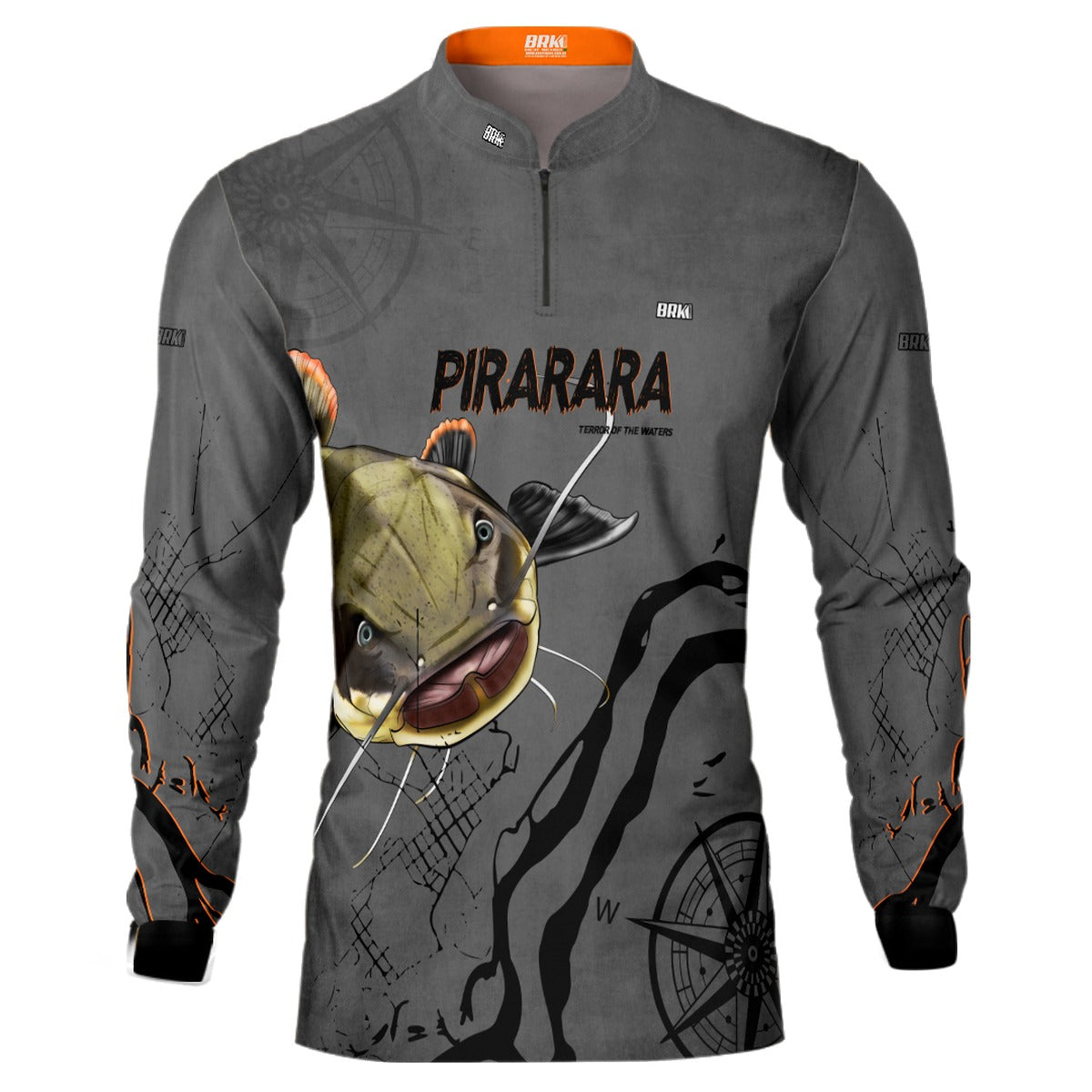 Camisa de Pesca Brk Pirarara Coleção Gigantes do Rio com Proteção Solar UV50+ - Brk Fishing