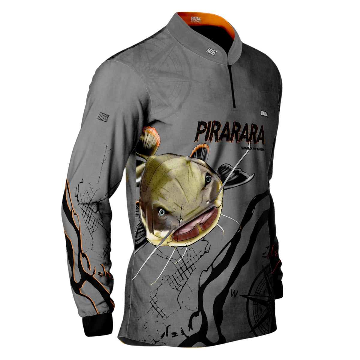 Camisa de Pesca Brk Pirarara Coleção Gigantes do Rio com Proteção Solar UV50+ - Brk Fishing