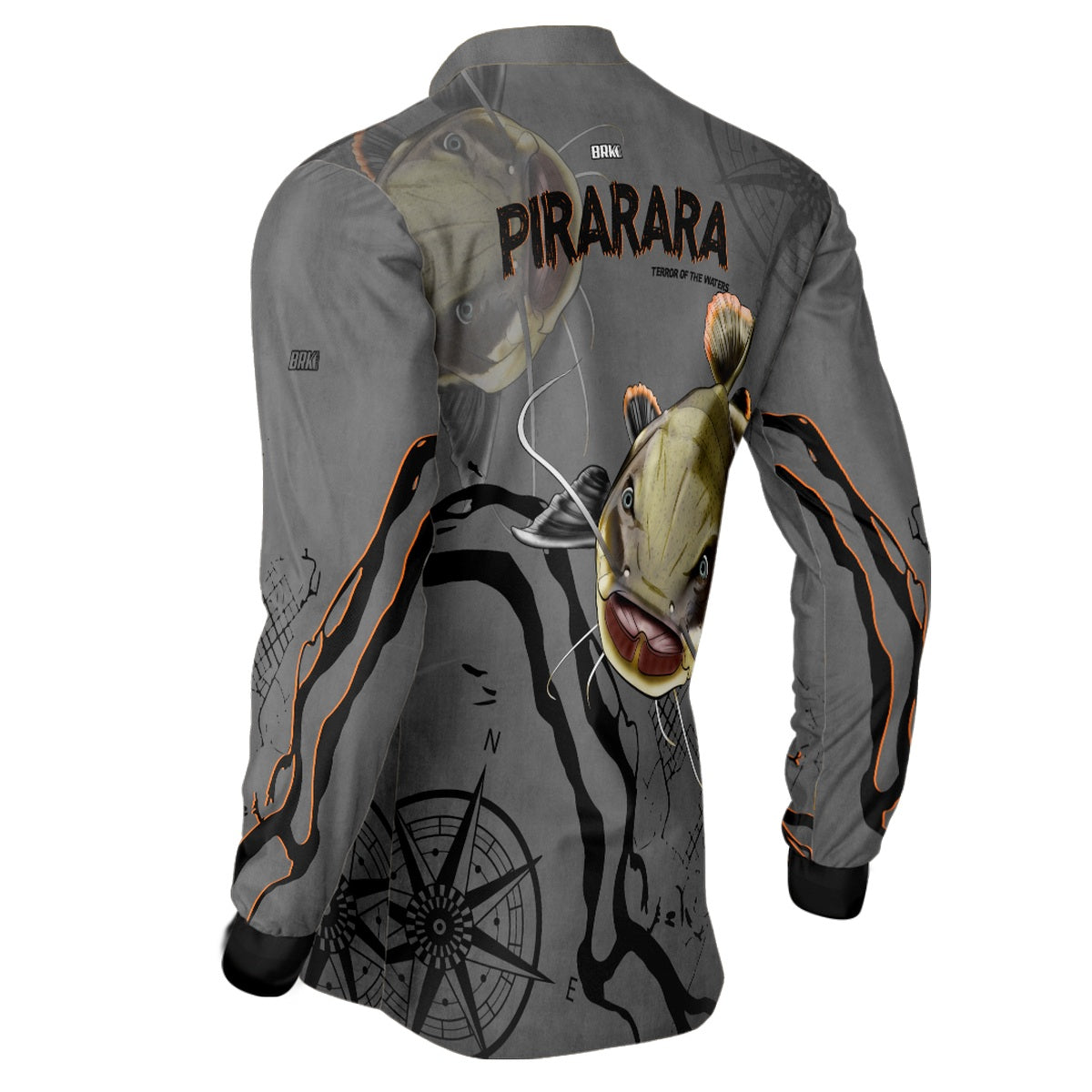 Camisa de Pesca Brk Pirarara Coleção Gigantes do Rio com Proteção Solar UV50+ - Brk Fishing
