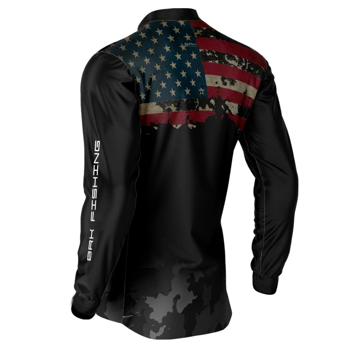 Camisa de Pesca Brk USA Robalo Africano com proteção solar UV50+ - Brk Fishing