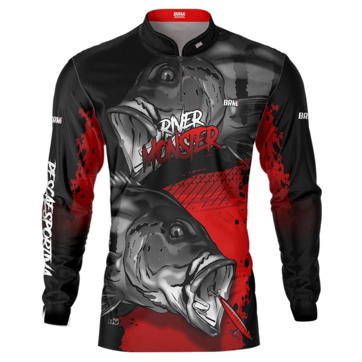 Camisa de Pesca Brk Tucunaré Monster com Proteção UV50+ - Brk Fishing