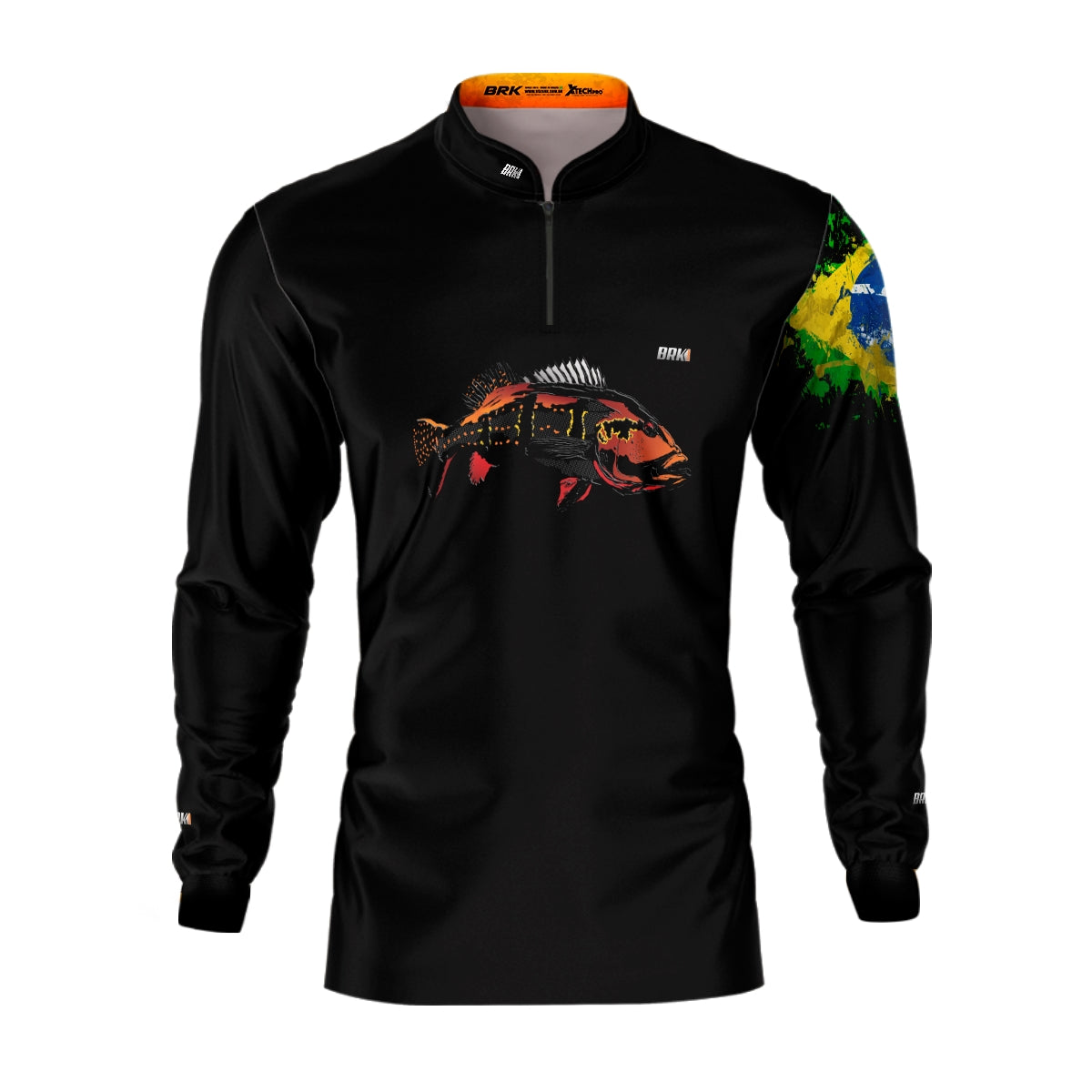 Camisa de Pesca Brk Tucunare Açu Amazon com Proteção UV50+ - Brk Fishing