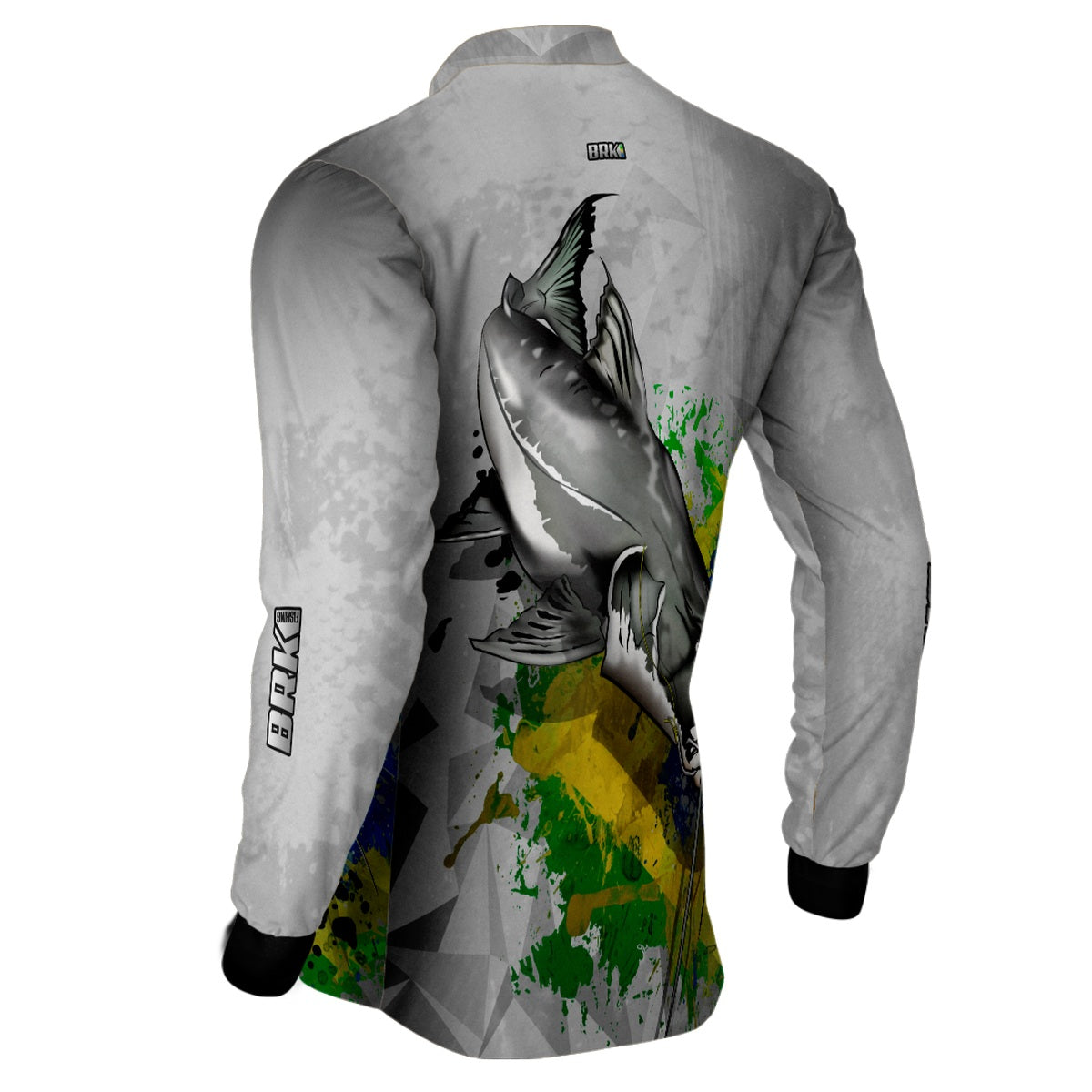 Camisa de Pesca Brk Rio Araguaia Piraíba Brasil com UV50+ - Brk Fishing