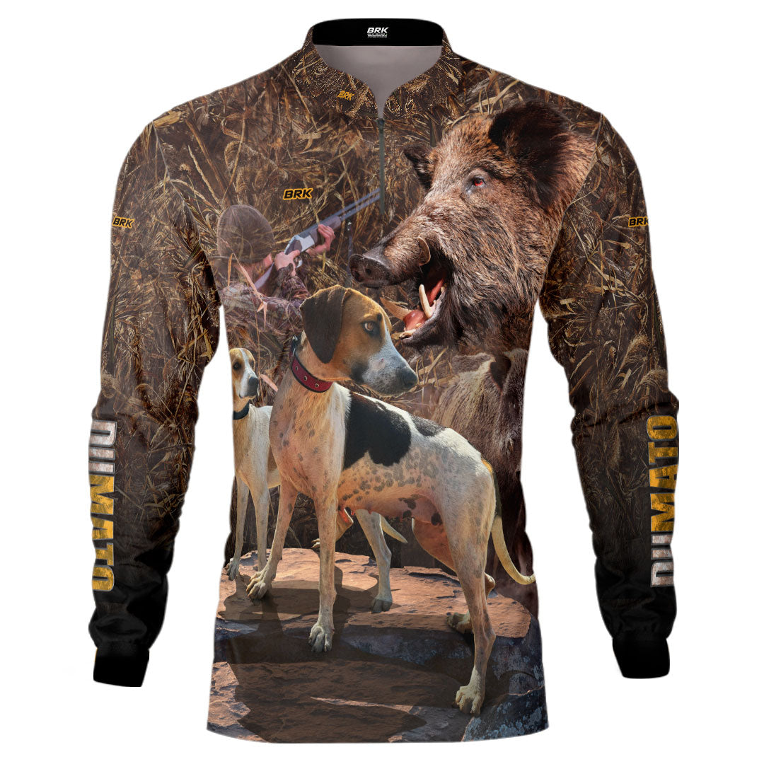 Camisa de Caça Brk Dumato Foxhound Real Tree 2 com UV50+ - Brk Fishing
