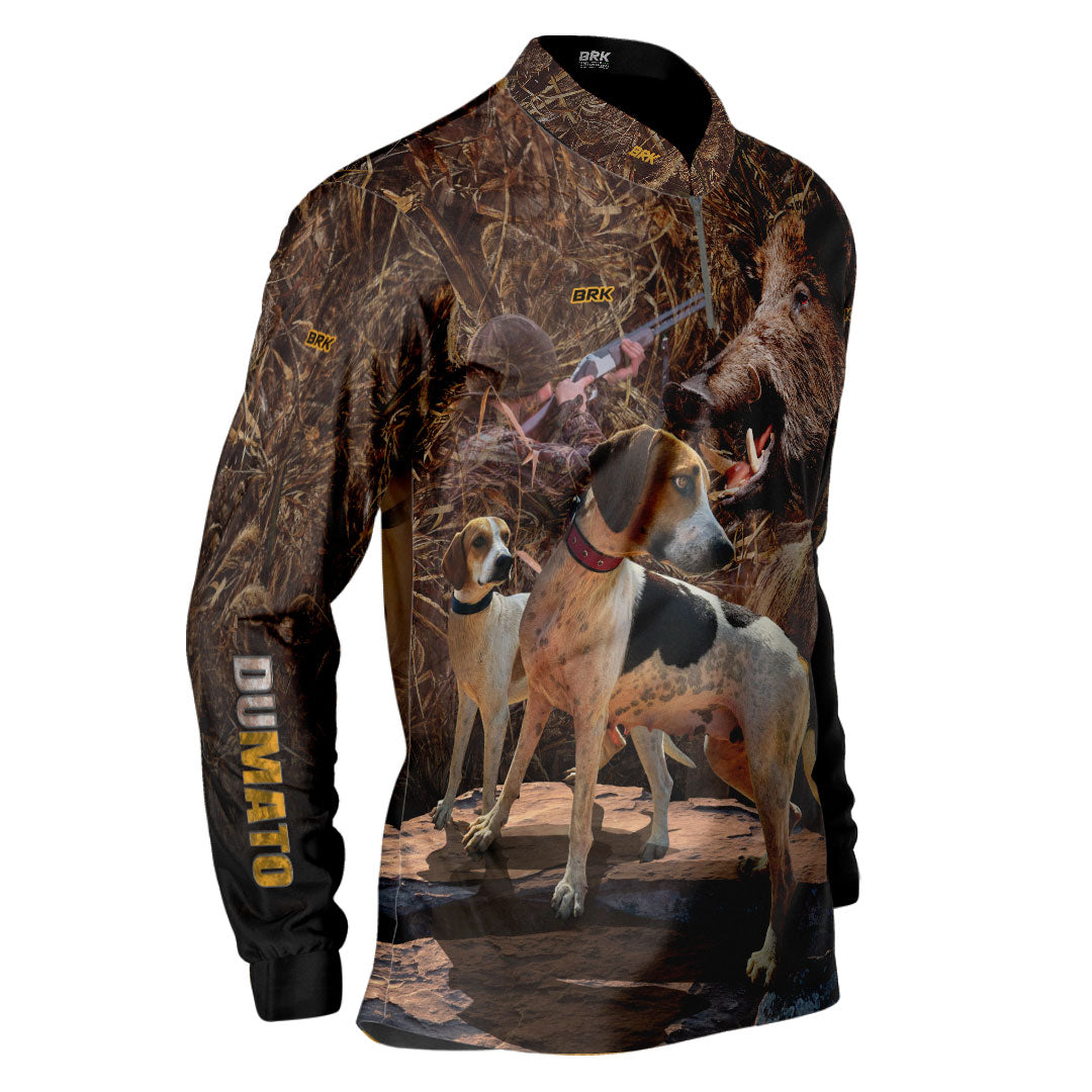 Camisa de Caça Brk Dumato Foxhound Real Tree 2 com UV50+ - Brk Fishing