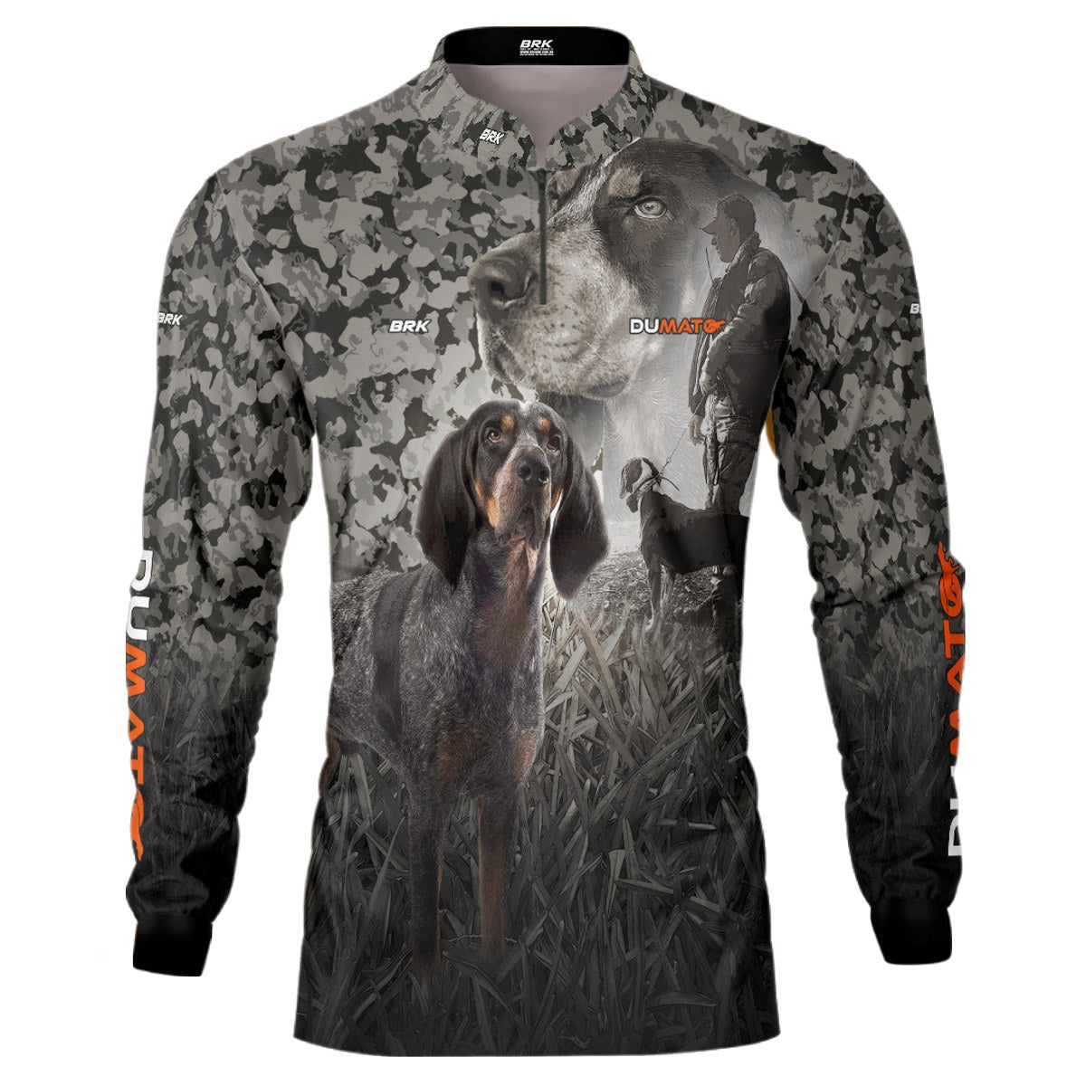 Camisa de Caça Brk DuMato CoonHound Americano com UV50+ - Brk Fishing