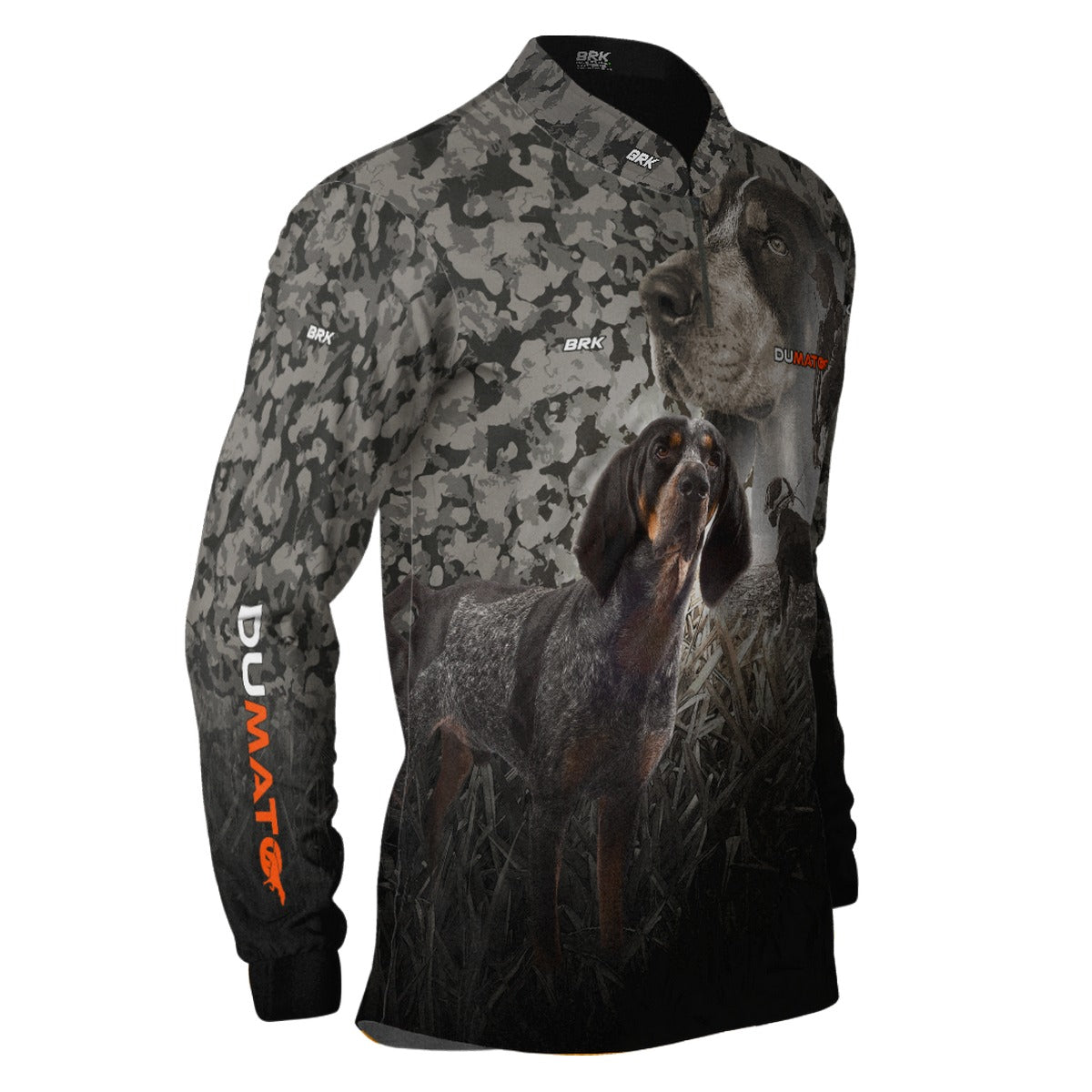 Camisa de Caça Brk DuMato CoonHound Americano com UV50+ - Brk Fishing