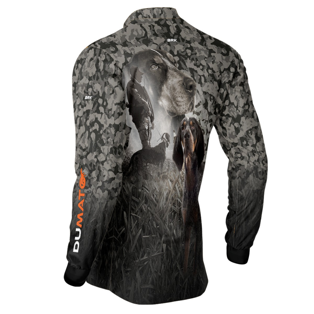 Camisa de Caça Brk DuMato CoonHound Americano com UV50+ - Brk Fishing