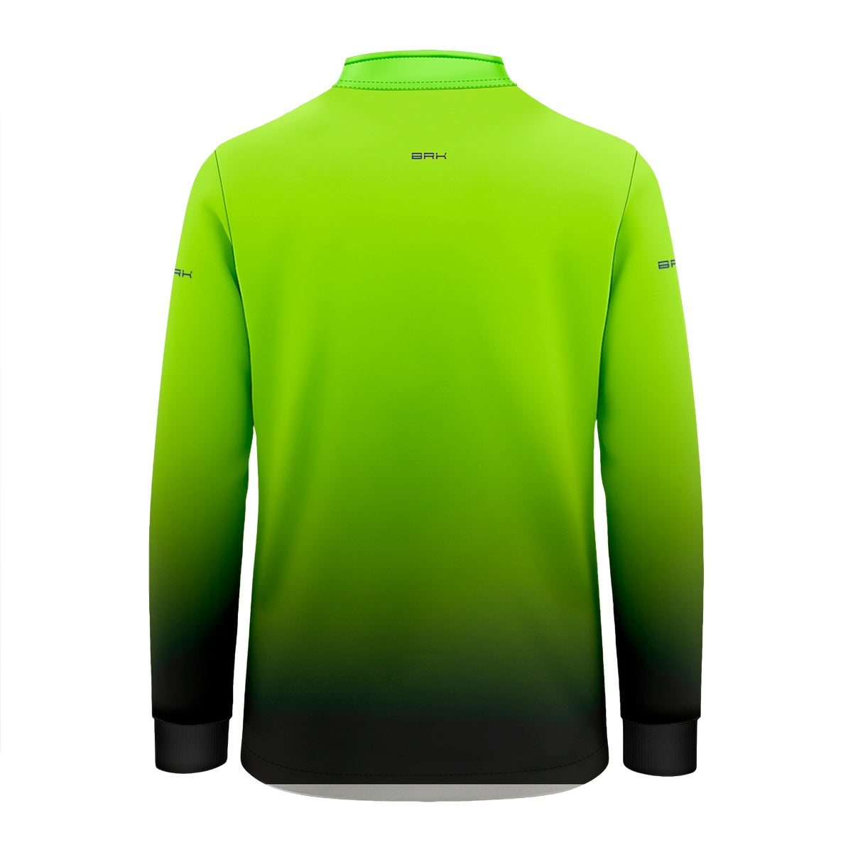 Camisa de Pesca Infantil Brk Verde Limão com UV50 + - Brk Fishing