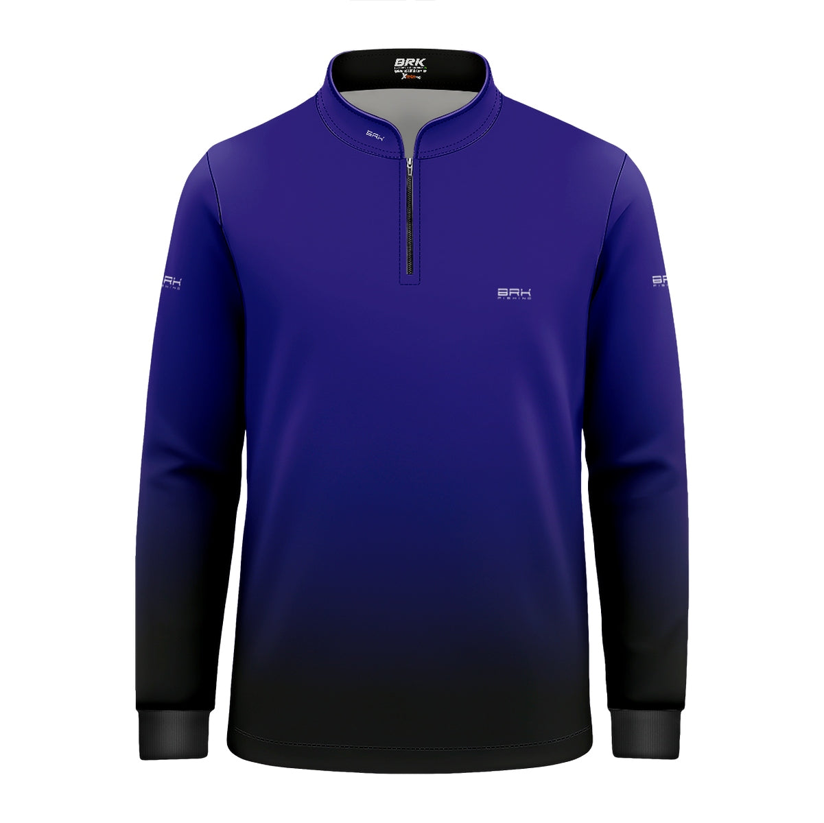 Camisa de Pesca Infantil Brk Azul Marinho com UV50 + - Brk Fishing