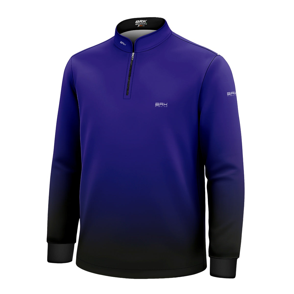 Camisa de Pesca Infantil Brk Azul Marinho com UV50 + - Brk Fishing