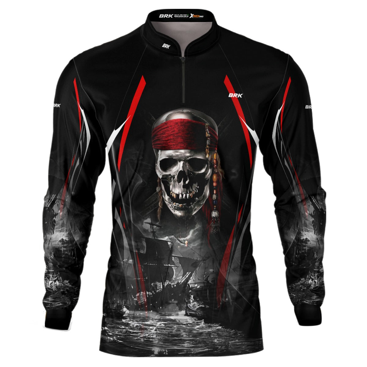 Camisa de Pesca Brk Pirata com UV50+ - Brk Fishing