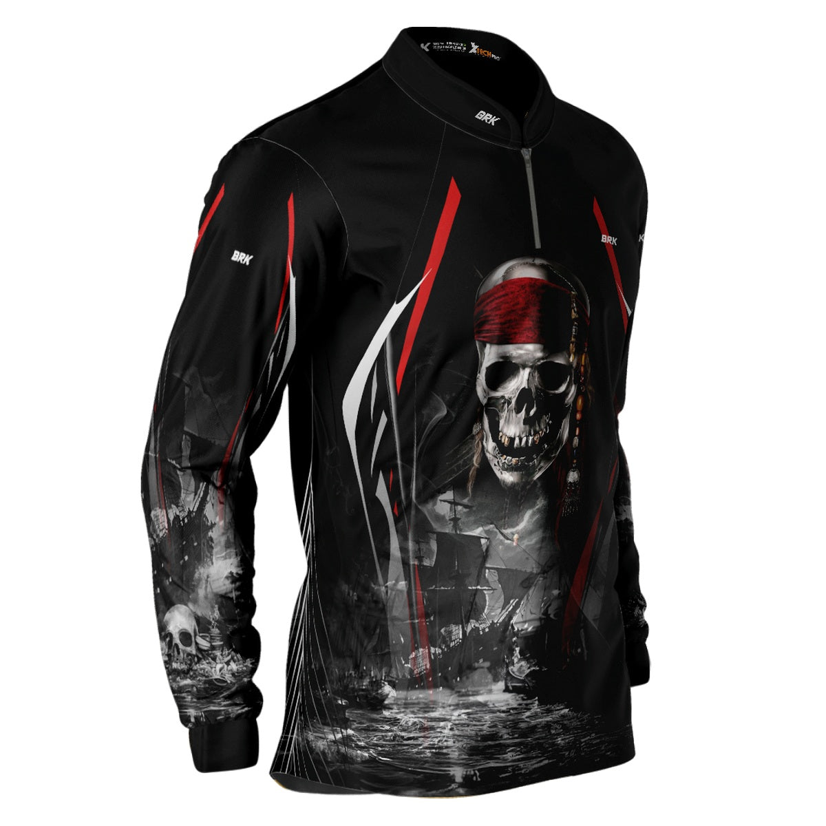 Camisa de Pesca Brk Pirata com UV50+ - Brk Fishing