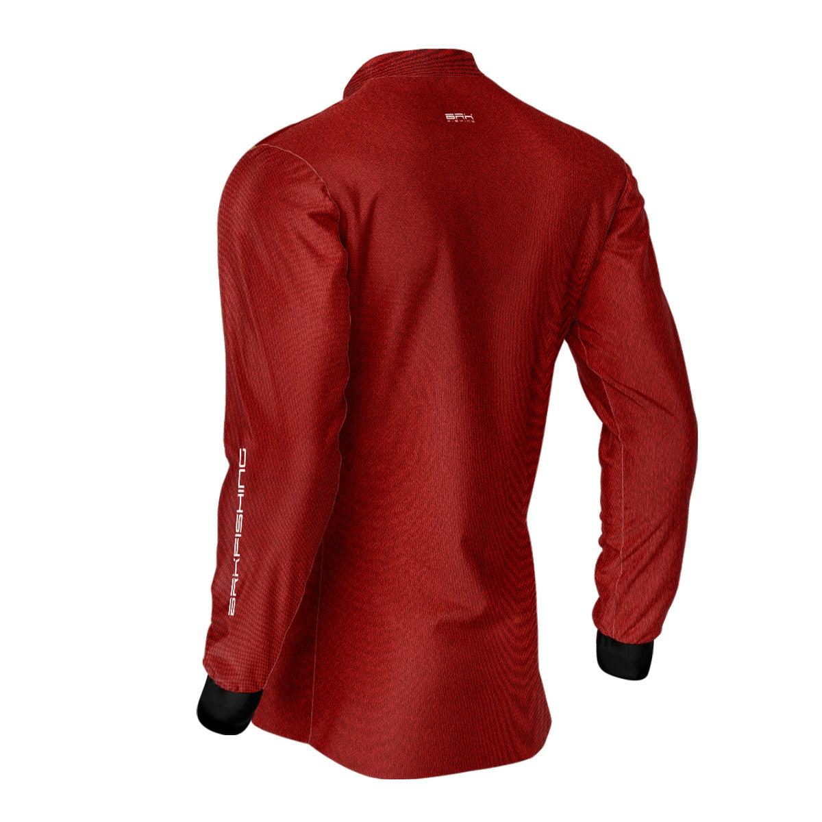 Camisa de Pesca Brk Select Pursuit Jeansfit Red com UV50+ - Brk Fishing