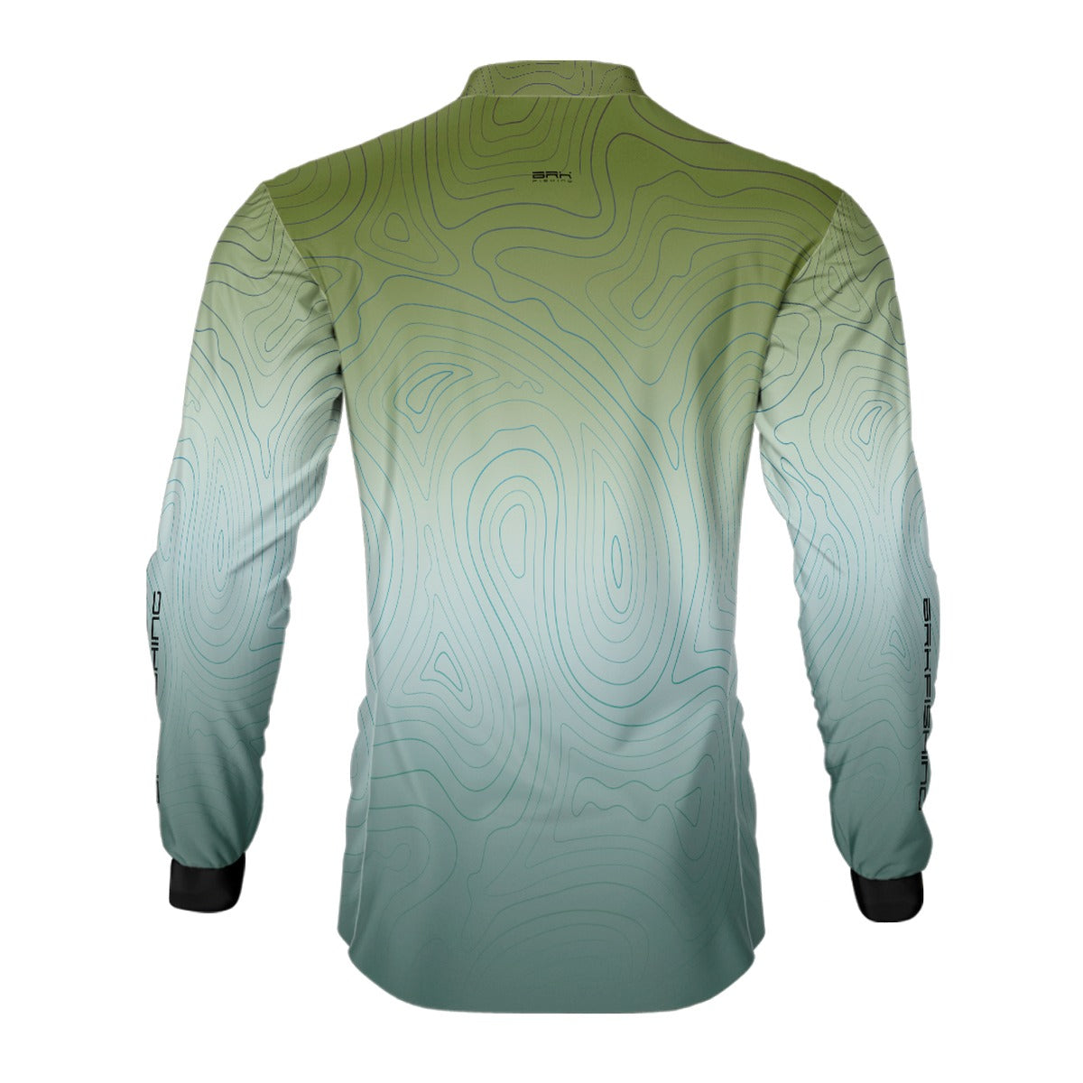Camisa de Pesca Brk Verde River com Proteção UV50+ - Brk Fishing
