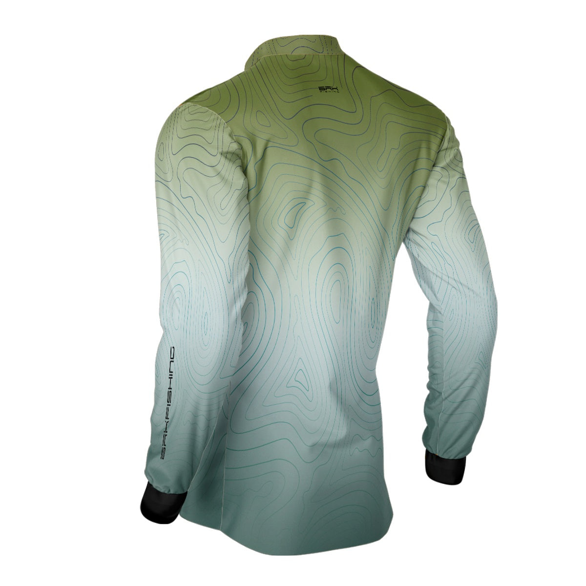 Camisa de Pesca Brk Verde River com Proteção UV50+ - Brk Fishing